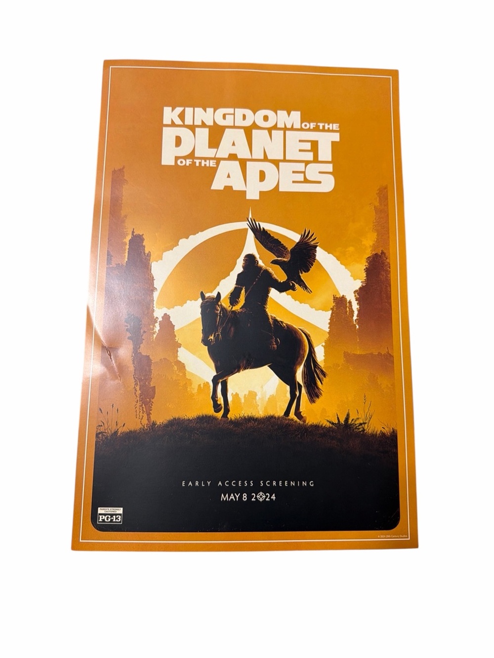 Kingdom of the Planet of the Apes poster 2024 early access